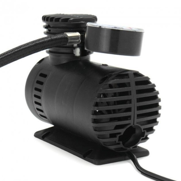 Автомобильный насос Air Compressor DC-12V 250 PSI с манометром компрессор