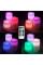 Светодиодный Ночник Набор свечей LED светильник 3 свечи 12 цветов Luma Candles Color Changing