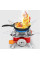 Портативная газовая горелка Kovar ZT-202 portable card type stove туристическая плитка