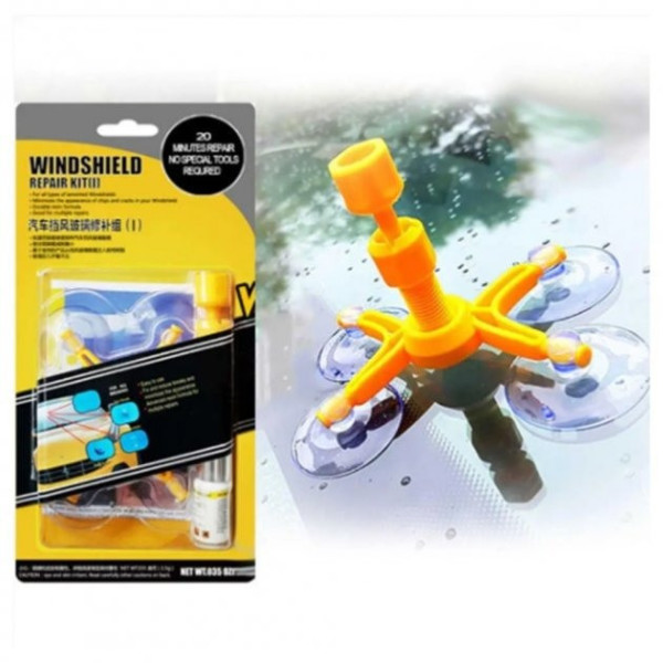 Набор для ремонта ветрового стекла Versachem Windshield Repair Kit для лобового стекла авто