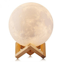 Лампа Луна 3D Moon Lamp со встроенным аккумулятором разноцветная луна