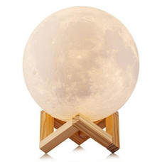 Лампа Луна 3D Moon Lamp со встроенным аккумулятором разноцветная луна