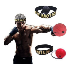 Тренажер для бокса Kronos Fight Ball Файт Болл мячик на резинке