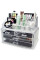 Акриловий органайзер для косметики Cosmetic Storage Box прозрачный