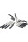 Универсальный профессиональный набор кухонных ножей 13 единиц Miracle Blade Knife Set