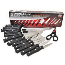 Универсальный профессиональный набор кухонных ножей 13 единиц Miracle Blade Knife Set