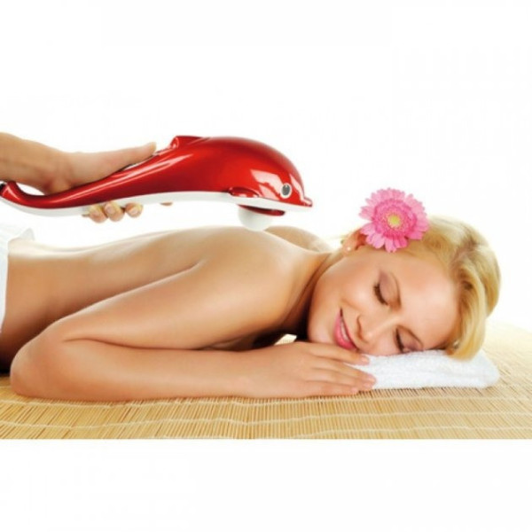 Ручной массажер Дельфин для тела Dolphin Massager для массажа шеи