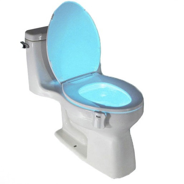 Светодиодная Подсветка для унитаза цветная Light Bowl с датчиком движения