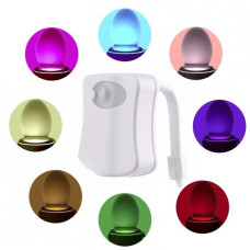 Светодиодная Подсветка для унитаза цветная Light Bowl с датчиком движения