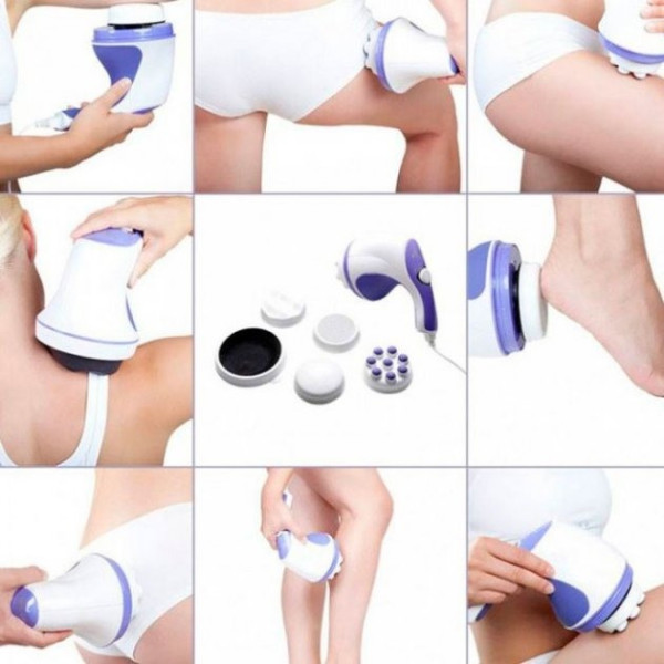 Массажер для тела RELAX AND SPIN TONE, Антицеллюлитный 5 насадок