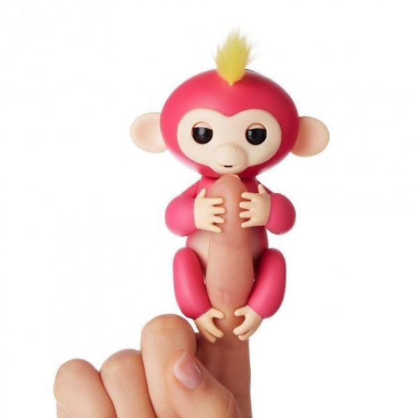 Интерактивная ручная обезьянка Эдди WowWee Fingerlings на палец