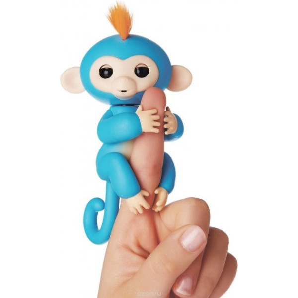 Интерактивная ручная обезьянка Эдди WowWee Fingerlings на палец