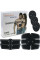 Пояс-миостимулятор EMS Trainer 3 в 1 для мышц пресса и рук Fitness Trainer черный