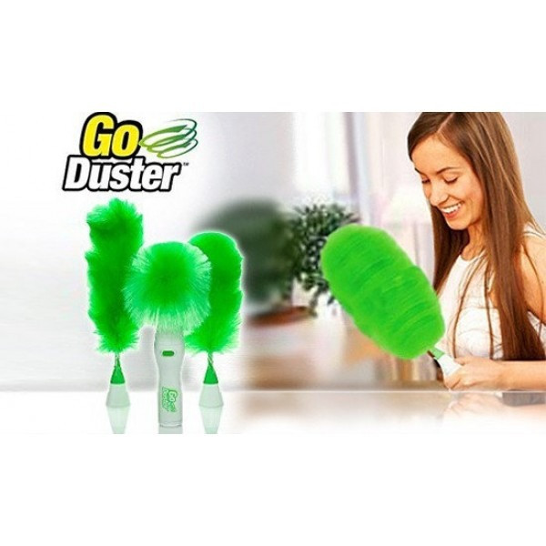 Электрощетка As Seen On TV для профессиональной уборки на батарейках Go Duster