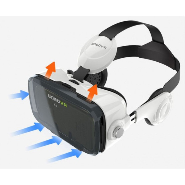 Очки виртуальной реальности 3D VR BoBo Z4 BOX с наушниками + пульт