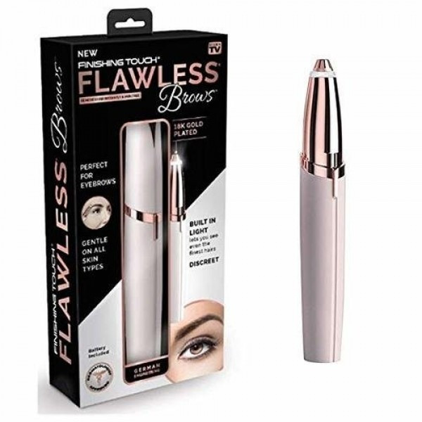 Женский триммер эпилятор для бровей Flawless Brows NEW безболезненное удаление волосков без раздражения и алле
