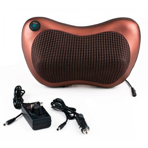 Массажная подушка Massage pillow GHM 8028 с подогревом для спины и шеи