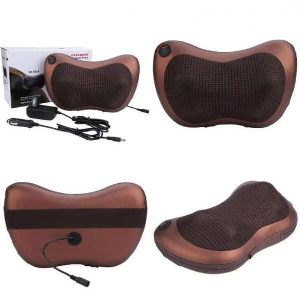 Массажная подушка Massage pillow GHM 8028 с подогревом для спины и шеи