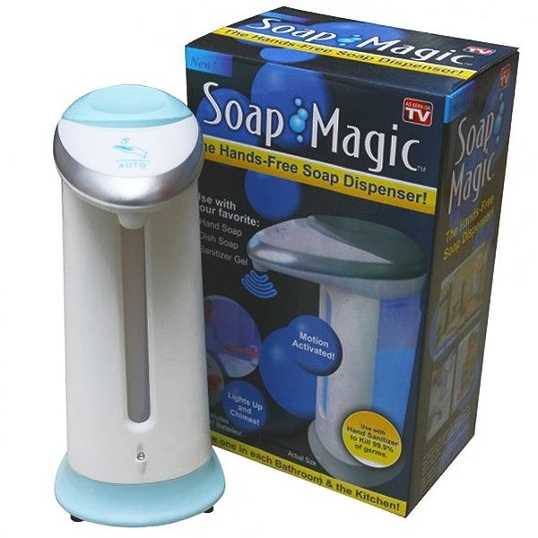 Дозатор для мыла Soap Magic автоматический с инфракрасным сенсором и звуковым сигналом 380мл
