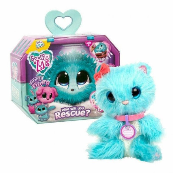 Игрушка сюрприз Scruff A Luvs Няшка Потеряшка Аква