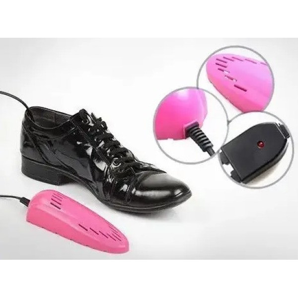 Электрическая Сушилка обуви shoes dryer розовая и синяя