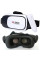 Очки виртуальной реальности с пультом управления для телефона шлем 3d vr box 2.0 ВиАр шлем