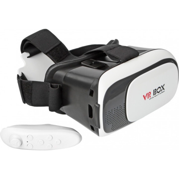 Очки виртуальной реальности с пультом управления для телефона шлем 3d vr box 2.0 ВиАр шлем