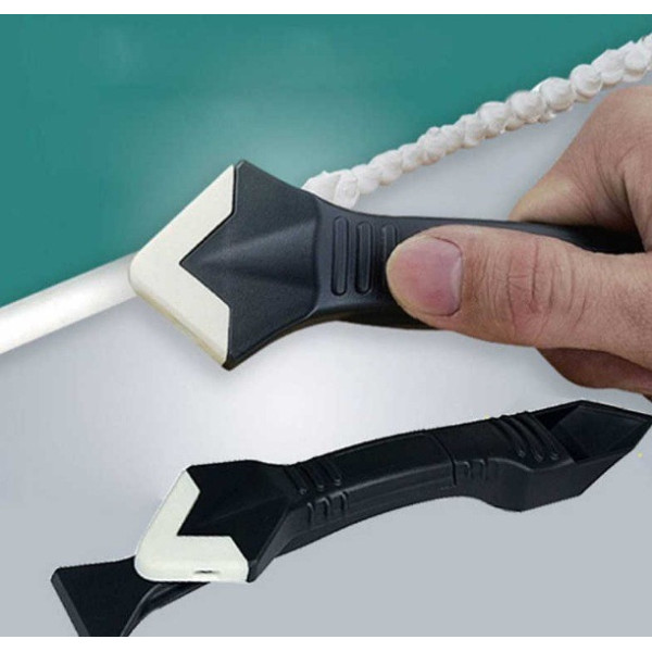 Силиконовый шпатель-скребок Silicon Towel Scrapper для герметика и силикона с насадками