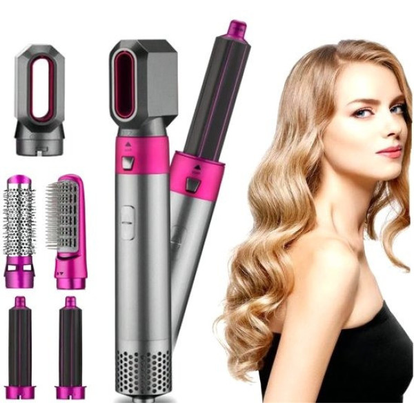 Мощный фен-стайлер Hot Air Styler 5 в 1 для укладки волос
