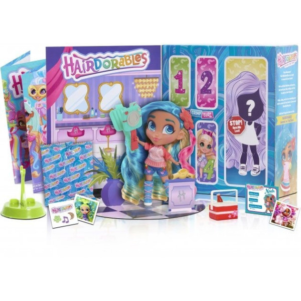 Девочка кукла в коробке игрушка Hairdorables Dolls с аксессуарами сюрприз