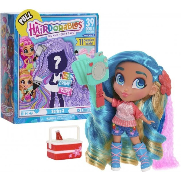 Девочка кукла в коробке игрушка Hairdorables Dolls с аксессуарами сюрприз