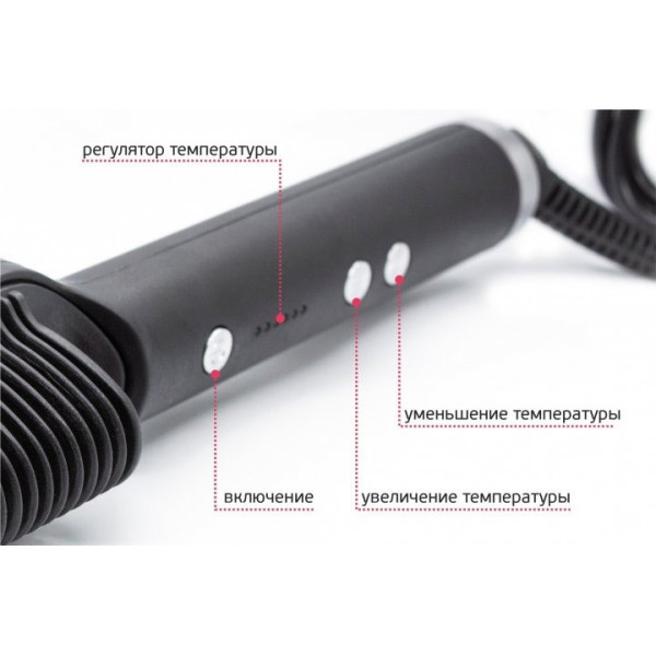 Расческа выпрямитель с турмалиновым покрытием для волос Hair Straightener HQT-909