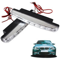 Дневные автомобильные ходовые огни 12v диодная LED подсветка для автомобиля машины
