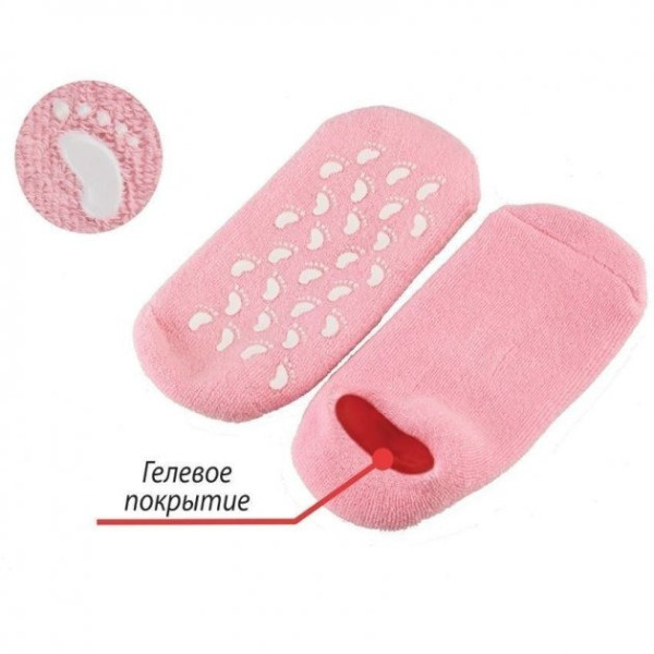 Увлажняющие гелевые носочки с приятным ароматом SPA Gel Socks