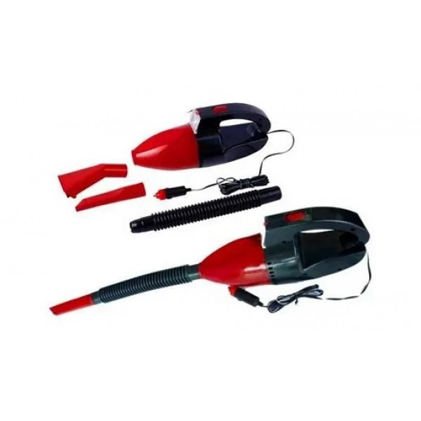 Автомобильный вакуумный пылесос с фонариком Car Vacum Cleaner
