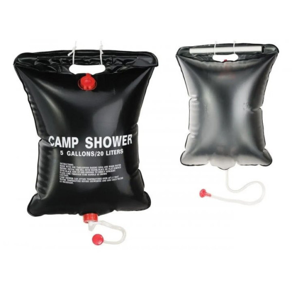 Туристический походной компактный душ на 20 л CAMP SHOWER GS-6157 Летный душ для дачи