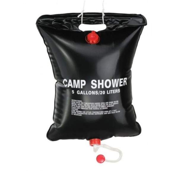 Туристический походной компактный душ на 20 л CAMP SHOWER GS-6157 Летный душ для дачи