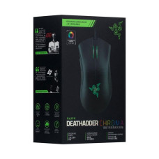 Игровая проводная мышь USB DeathAdder CHROMA 10000dpi Black