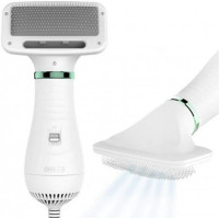 Фен щетка для шерсти животных Pet Grooming Dryer WN 10 2в1 белая