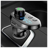 ФМ трансмиттер автомобильный Q15-BT BLUETOOTH модулятор (Type-C/V8/Light) HZ