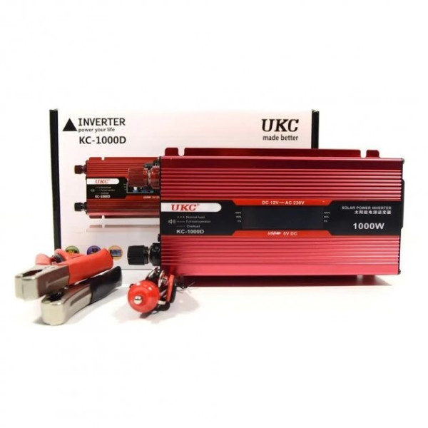 Power Inverter 1500В Инвектор авто преобразователь напряжения