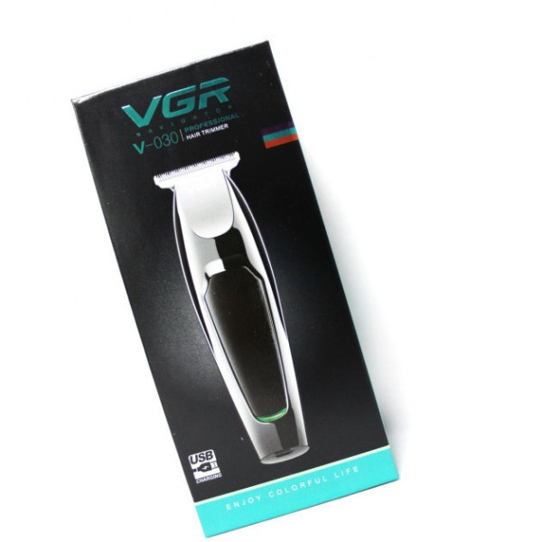 Машинка для стрижки волос и бороды 5 в 1 VGR V 030 USB CHARGE Триммер аккумуляторный