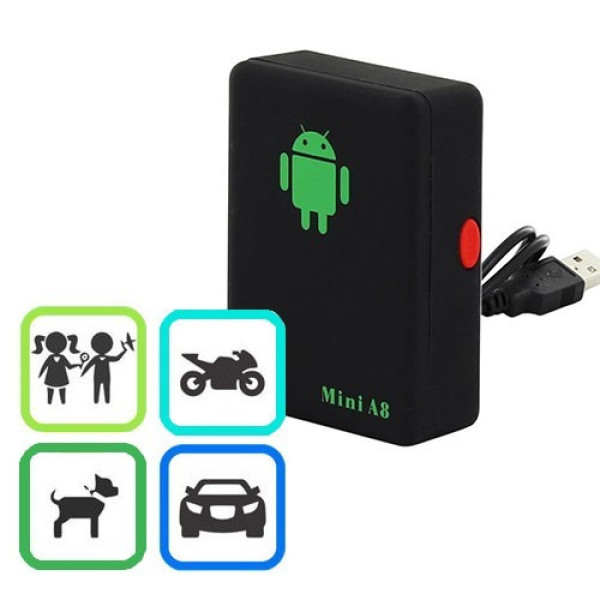 Трекер слежения GPS маячок ТМА8 GSM/GPRS отслеживает устройство с SIM картой на магните