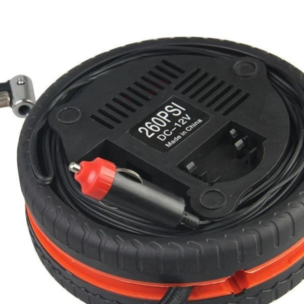 Автомобильный компрессор с манометром Bottari Strong 12 v 250 psi/17 бар
