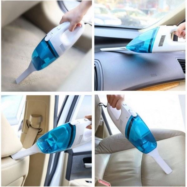 Автомобильный ручной пылесос с насадкой и функцией сбора воды 60 Вт High-power Portable Vacuum Cleaner