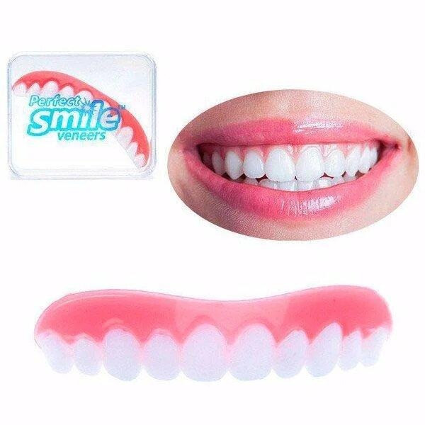 Съемные виниры каппы для зубов Perfect Smile Veneers белые