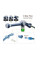 Насадка на шланг водомет распылитель воды с отсеком для моющих средств Ez Jet Water Cannon
