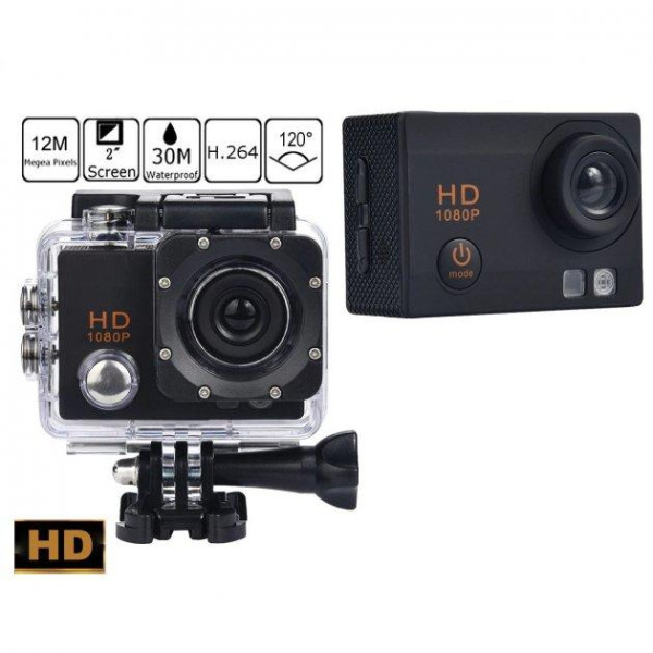 Водонепроницаемая экшн камера Action Camera D600 A7 для спорта