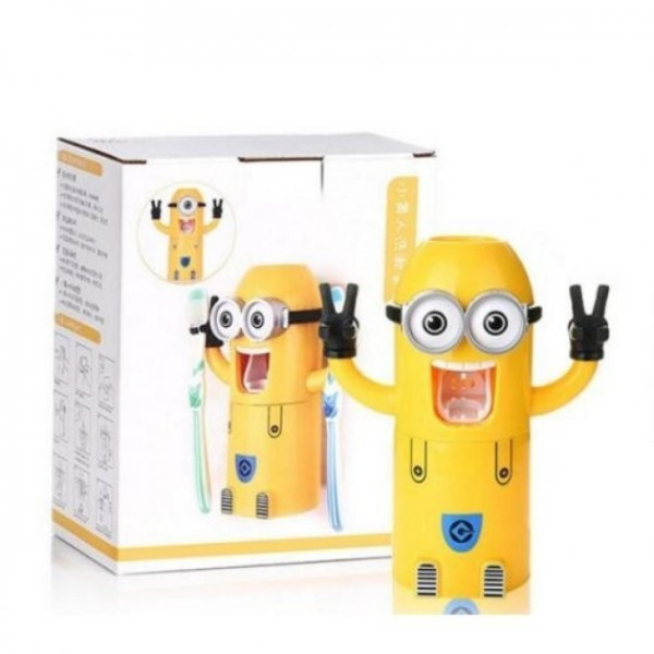 Детский дозатор для зубной пасты toothpaste holder миньон TP-302