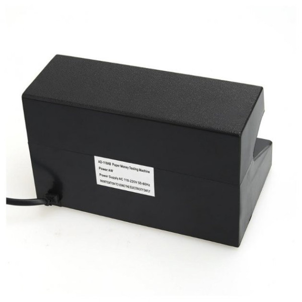 Ультрафиолетовый детектор валют настольный Money Detector AD-118-AB Черный